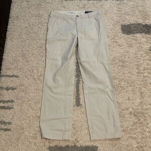 Vineyard Vines Men's Khaki Slim Fit Pants: Size: 32X30.